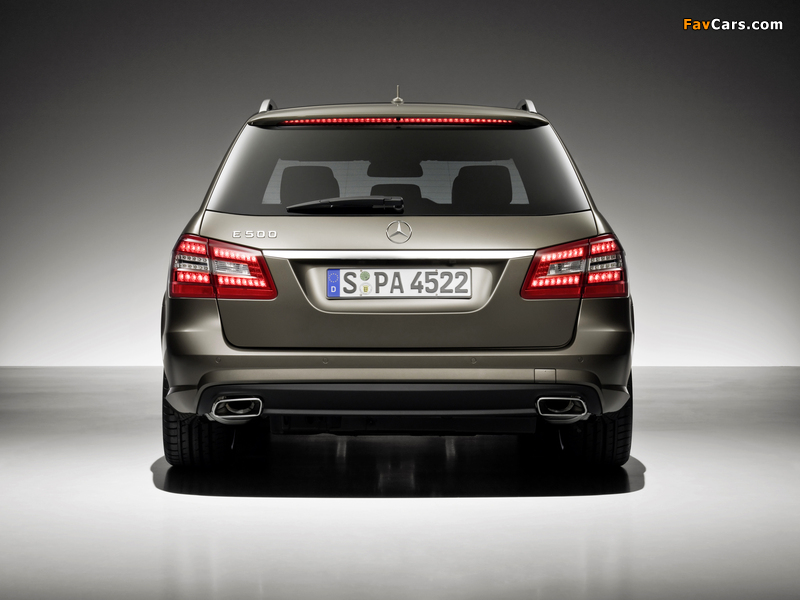 Photos of Mercedes-Benz E 500 AMG Sports Package Estate (S212) 2009–12 (800 x 600)