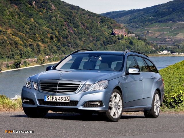 Photos of Mercedes-Benz E 350 CDI 4MATIC Estate (S212) 2009–12 (640 x 480)