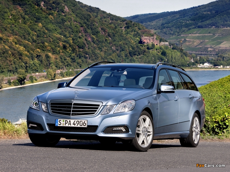 Photos of Mercedes-Benz E 350 CDI 4MATIC Estate (S212) 2009–12 (800 x 600)