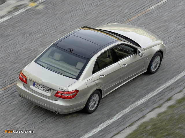 Photos of Mercedes-Benz E 350 CDI (W212) 2009–12 (640 x 480)