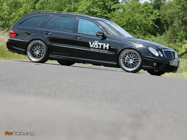 Photos of VÄTH Mercedes-Benz E 63 AMG Estate (S211) 2009 (640 x 480)