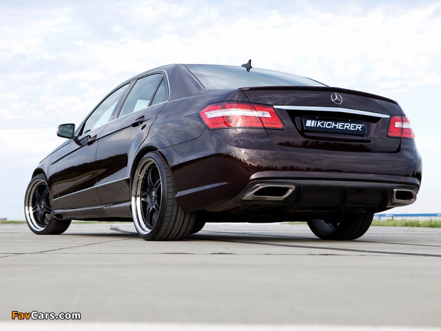 Photos of Kicherer Mercedes-Benz E-Klasse (W212) 2009 (640 x 480)