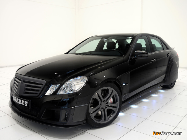 Photos of Brabus E V12 (W212) 2009 (640 x 480)