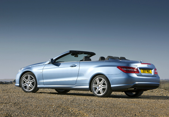 Photos of Mercedes-Benz E 250 CDI Cabrio AMG Sports Package UK-spec (A207) 2010–12