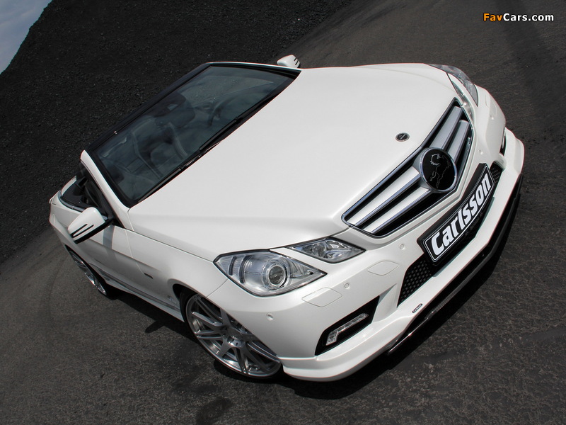 Photos of Carlsson Mercedes-Benz E-Klasse Cabrio (A207) 2010 (800 x 600)