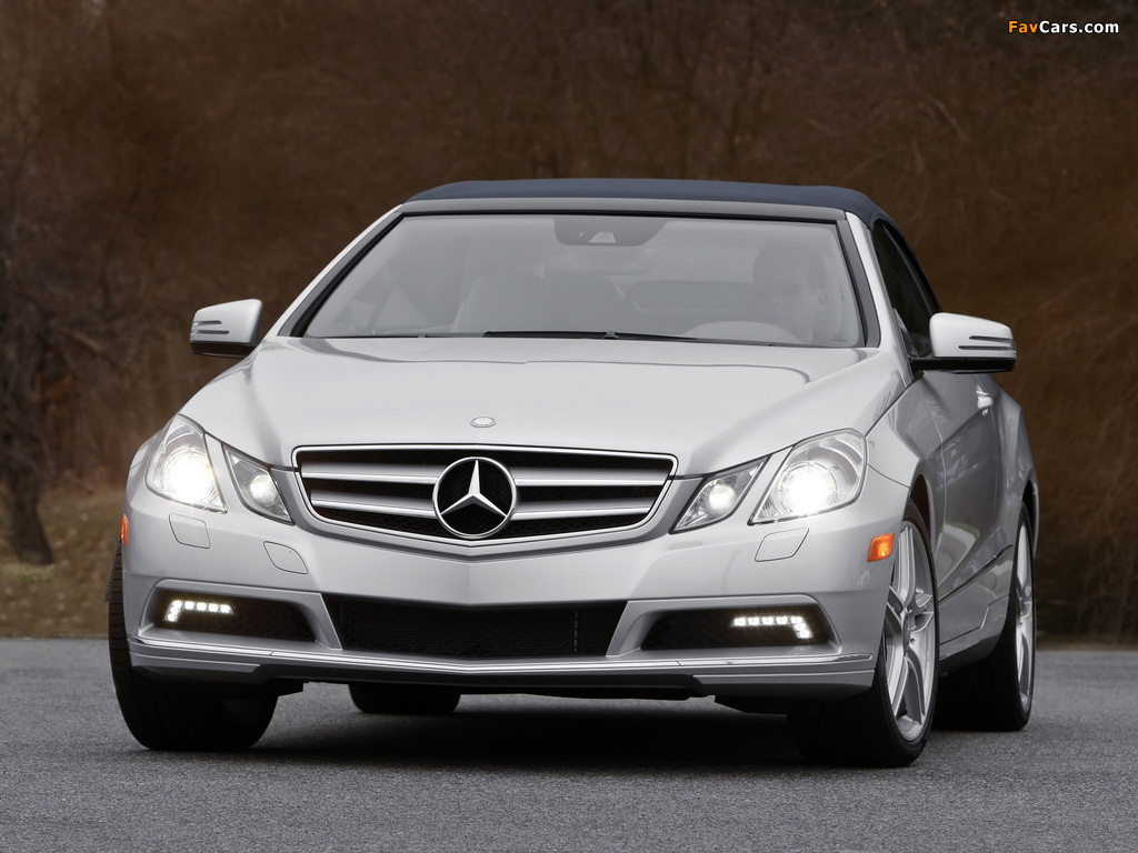 Photos of Mercedes-Benz E 350 Cabrio US-spec (A207) 2010–12 (1024 x 768)