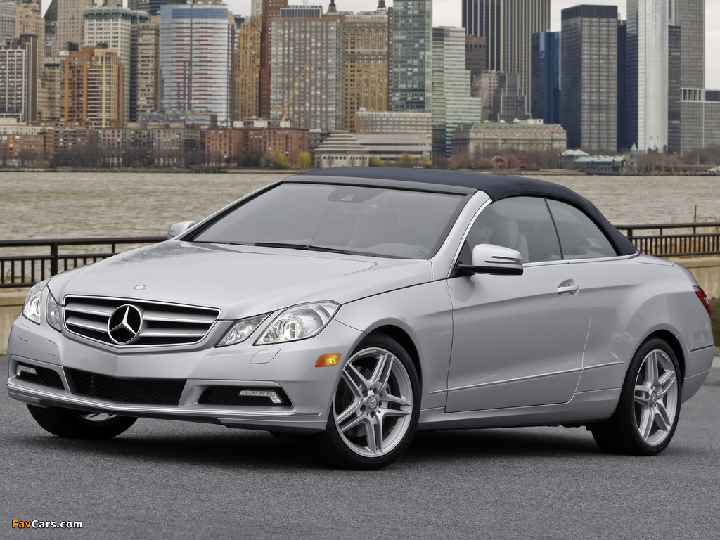 Photos of Mercedes-Benz E 350 Cabrio US-spec (A207) 2010–12 (1024 x 768)