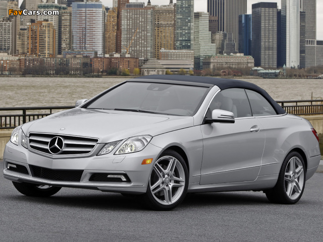 Photos of Mercedes-Benz E 350 Cabrio US-spec (A207) 2010–12 (640 x 480)