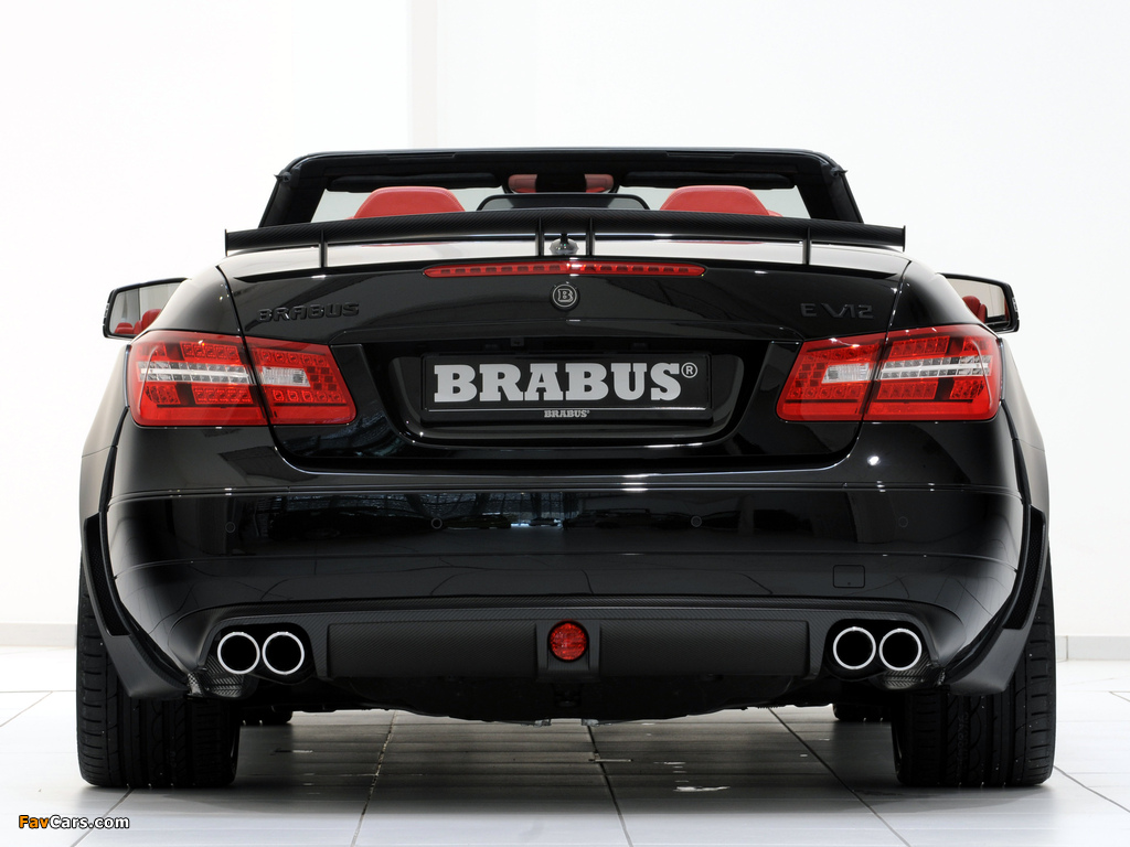 Photos of Brabus E V12 800 Cabriolet (A207) 2011 (1024 x 768)