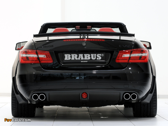Photos of Brabus E V12 800 Cabriolet (A207) 2011 (640 x 480)