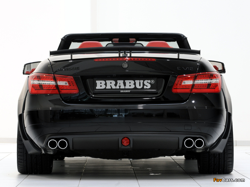 Photos of Brabus E V12 800 Cabriolet (A207) 2011 (800 x 600)