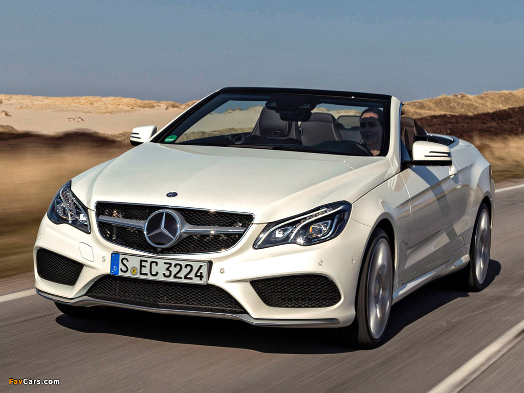 Photos of Mercedes-Benz E 400 Cabrio AMG Sports Package (A207) 2013 (1024 x 768)