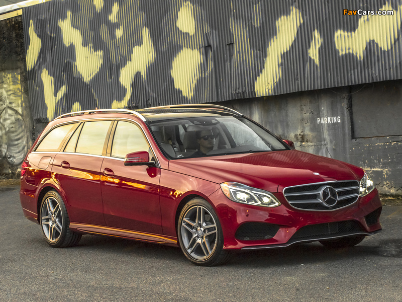 Photos of Mercedes-Benz E 350 4MATIC AMG Sports Package Estate US-spec (S212) 2013 (800 x 600)