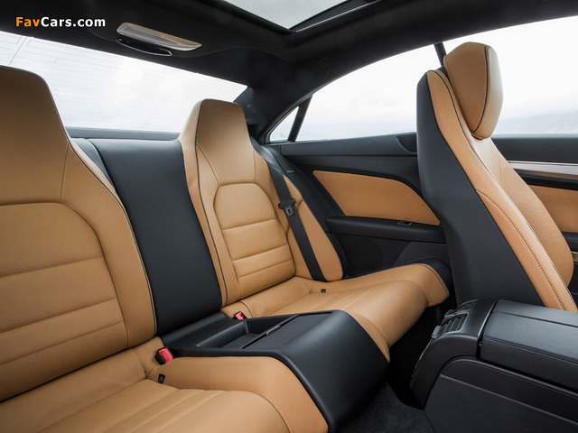 Photos of Mercedes-Benz E 500 Coupe AMG Sports Package (C207) 2013 (640 x 480)