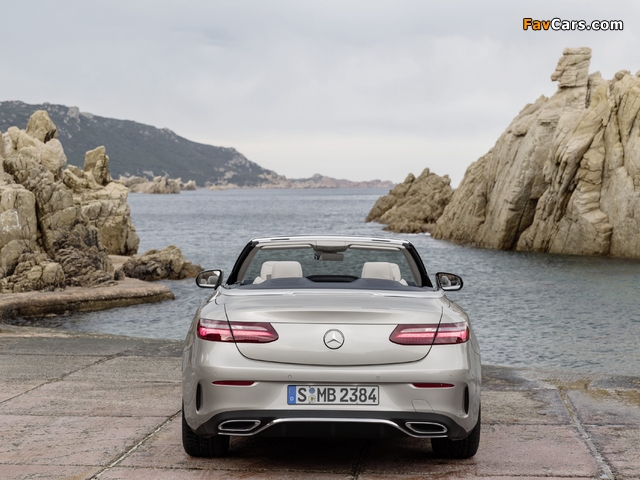 Photos of Mercedes-Benz E-Klasse AMG Line Cabrio (A238) 2017 (640 x 480)