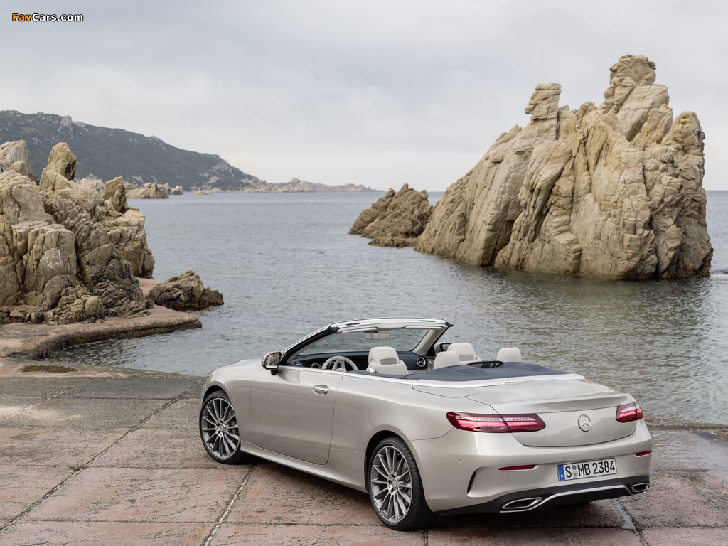 Photos of Mercedes-Benz E-Klasse AMG Line Cabrio (A238) 2017 (1024 x 768)