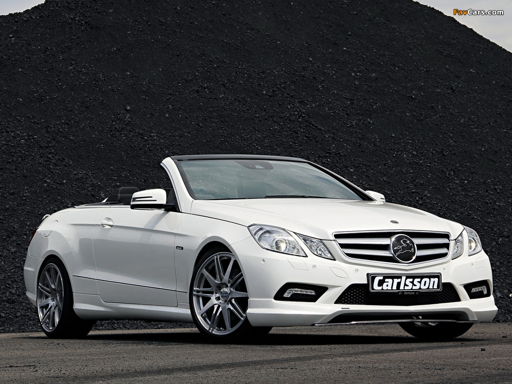 Photos of Carlsson Mercedes-Benz E-Klasse Cabrio (A207) 2010 (1024 x 768)