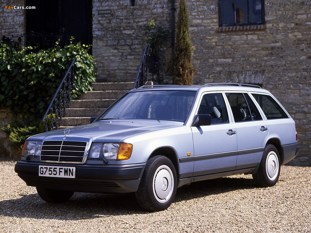 Pictures of Mercedes-Benz E-Klasse Estate UK-spec (S124) 1985 (1024 x 768)