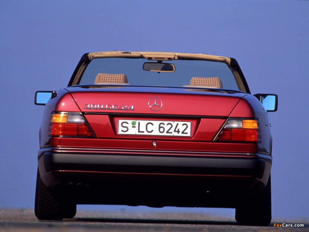 Pictures of Mercedes-Benz E-Klasse Cabrio (A124) 1991–98 (1024 x 768)