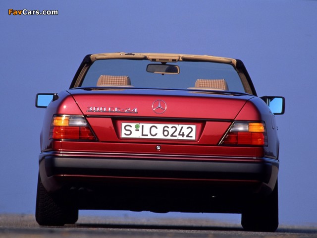 Pictures of Mercedes-Benz E-Klasse Cabrio (A124) 1991–98 (640 x 480)