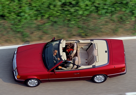 Pictures of Mercedes-Benz E-Klasse Cabrio (A124) 1991–98