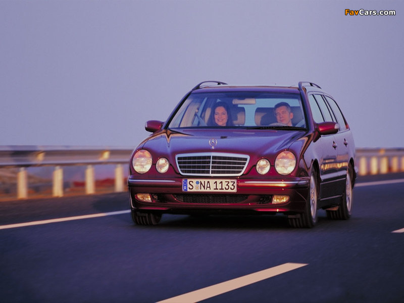 Pictures of Mercedes-Benz E 270 CDI Estate (S210) 1999–2002 (800 x 600)
