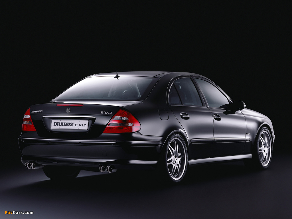 Pictures of Brabus E V12 S (W211) 2002–06 (1024 x 768)