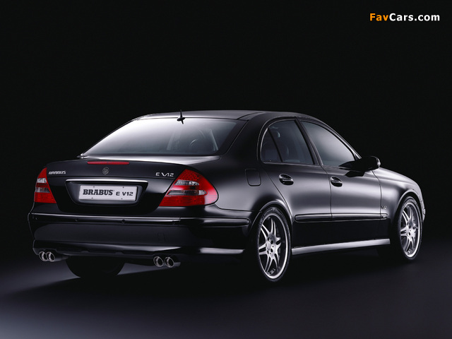 Pictures of Brabus E V12 S (W211) 2002–06 (640 x 480)