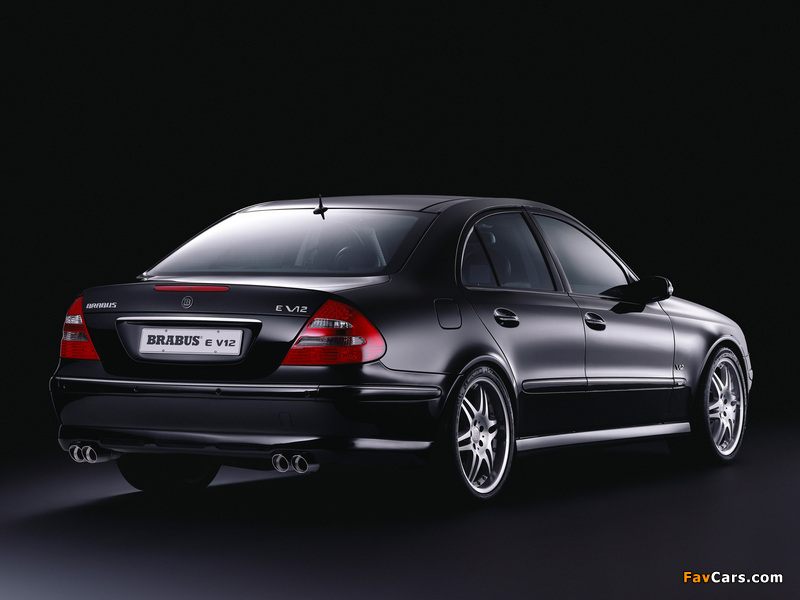 Pictures of Brabus E V12 S (W211) 2002–06 (800 x 600)
