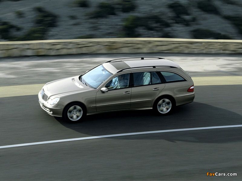 Pictures of Mercedes-Benz E 320 Estate (S211) 2002–06 (800 x 600)