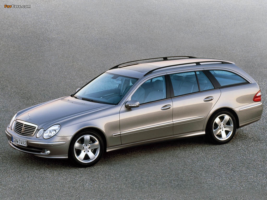 Pictures of Mercedes-Benz E 320 Estate (S211) 2002–06 (1024 x 768)