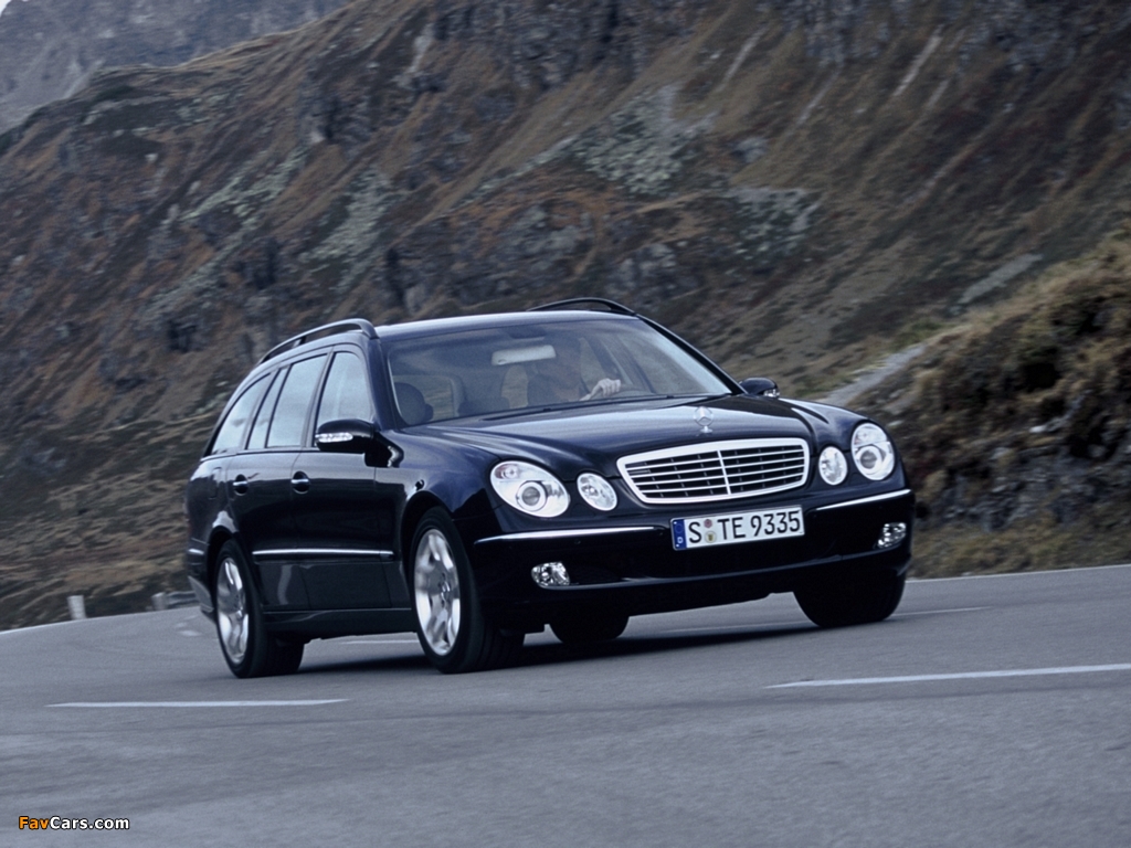 Pictures of Mercedes-Benz E 350 Estate (S211) 2004–06 (1024 x 768)