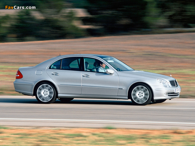 Pictures of Mercedes-Benz E 350 (W211) 2004–06 (640 x 480)