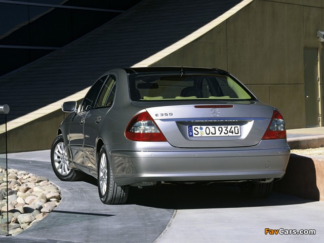 Pictures of Mercedes-Benz E 350 (W211) 2006–09 (640 x 480)