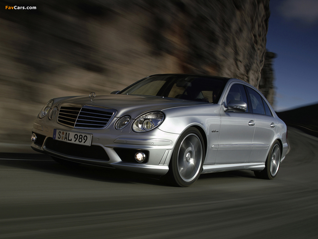 Pictures of Mercedes-Benz E 63 AMG (W211) 2007–09 (1024 x 768)