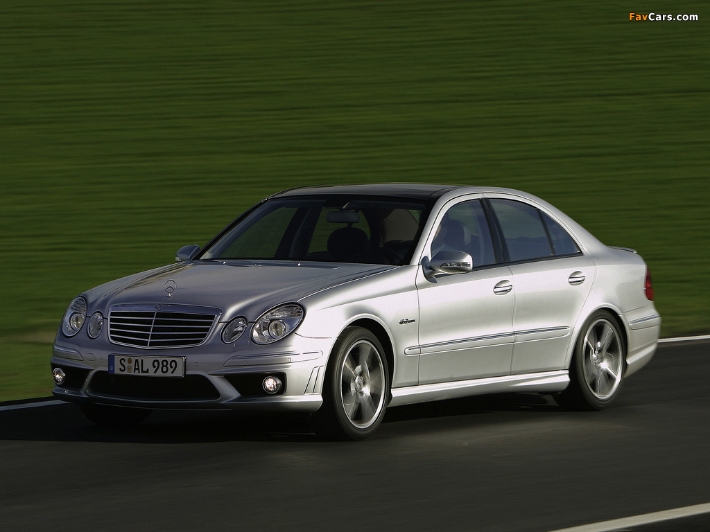 Pictures of Mercedes-Benz E 63 AMG (W211) 2007–09 (1024 x 768)