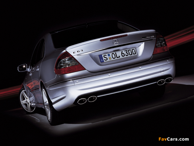 Pictures of Mercedes-Benz E 63 AMG (W211) 2007–09 (640 x 480)