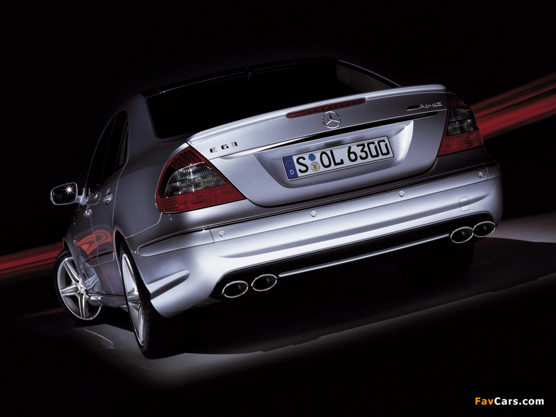 Pictures of Mercedes-Benz E 63 AMG (W211) 2007–09 (800 x 600)