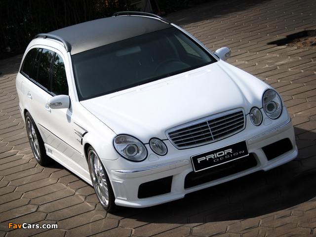 Pictures of Prior-Design Mercedes-Benz E-Klasse Estate (S211) 2008–10 (640 x 480)