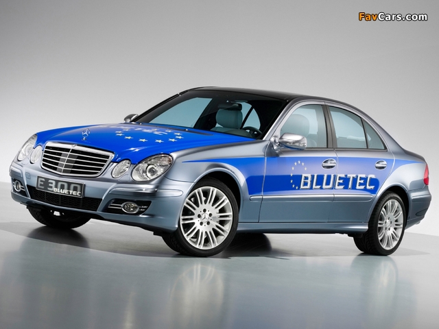Pictures of Mercedes-Benz E 300 BlueTec (W211) 2008–09 (640 x 480)