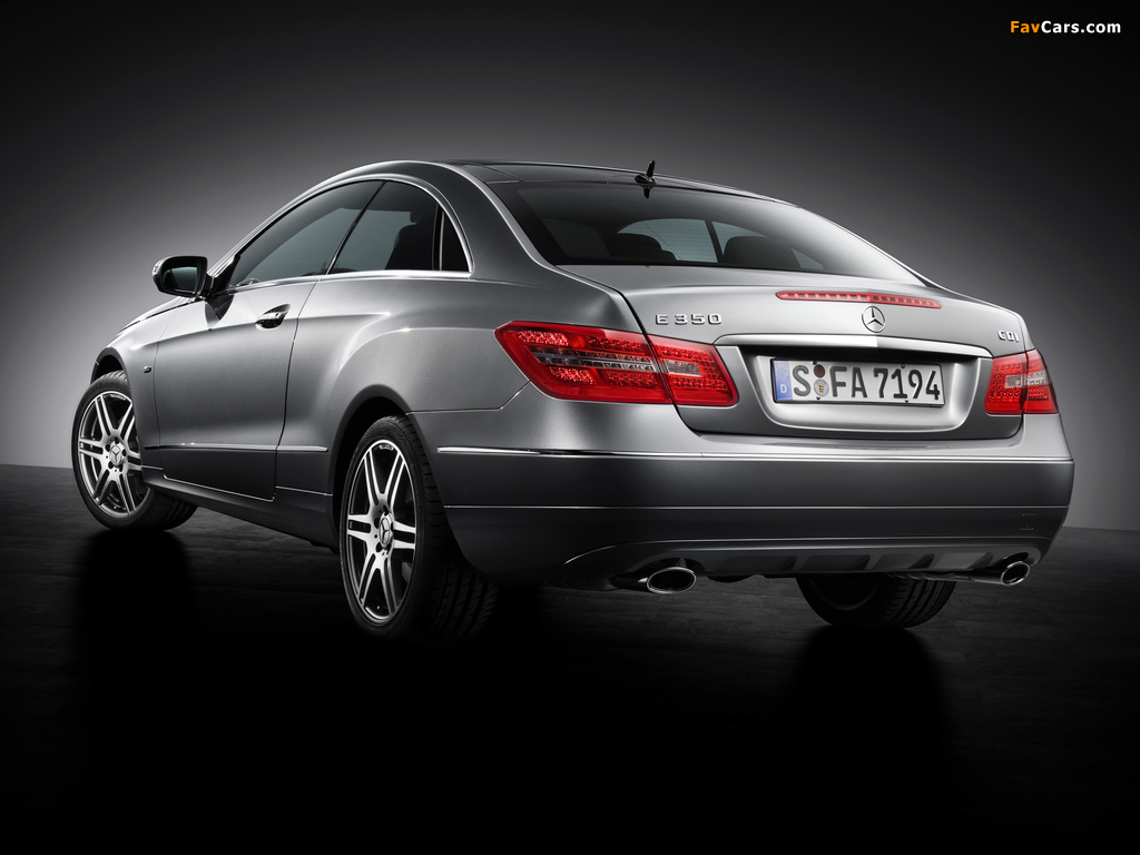 Pictures of Mercedes-Benz E 350 CDI Coupe Prime Edition (C207) 2009 (1024 x 768)