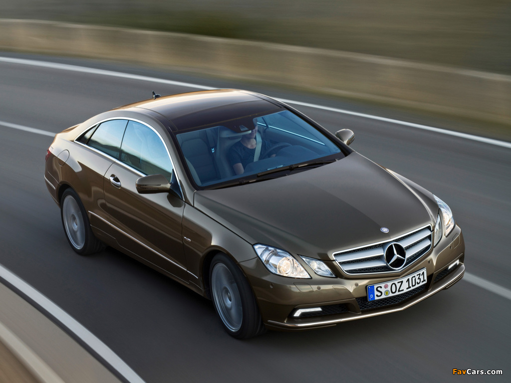 Pictures of Mercedes-Benz E 350 CDI Coupe (C207) 2009–12 (1024 x 768)