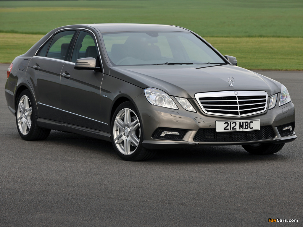 Pictures of Mercedes-Benz E 220 CDI AMG Sports Package UK-spec (W212) 2009–12 (1024 x 768)