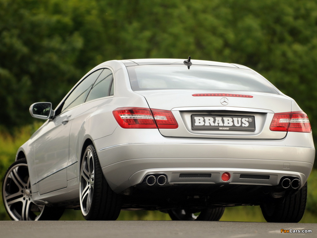 Pictures of Brabus Mercedes-Benz E-Klasse Coupe (C207) 2009 (1024 x 768)