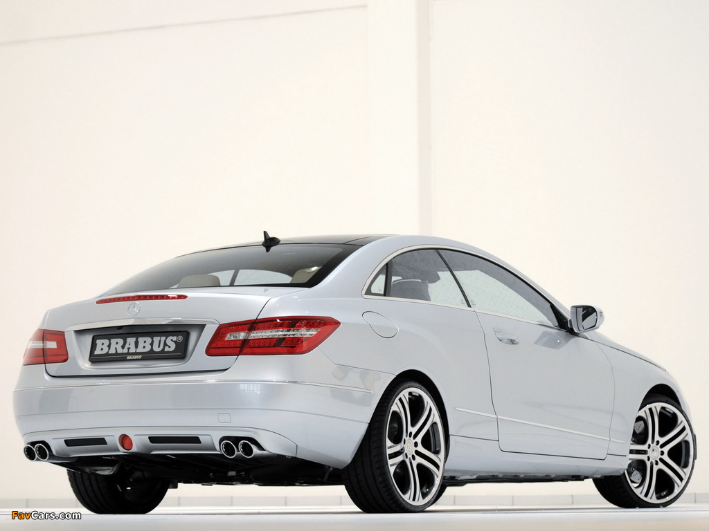 Pictures of Brabus Mercedes-Benz E-Klasse Coupe (C207) 2009 (1024 x 768)