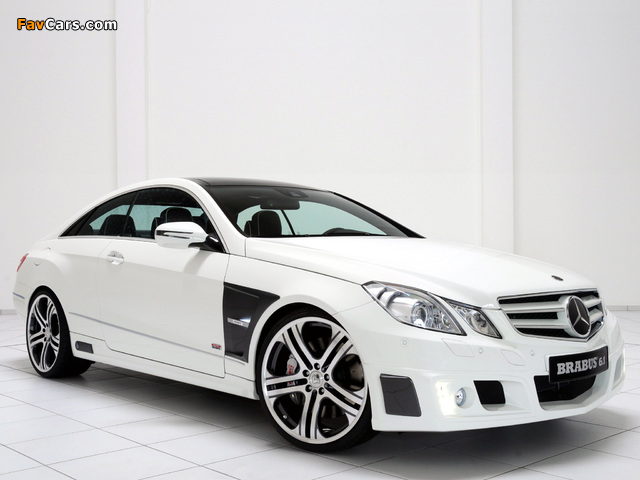 Pictures of Brabus Mercedes-Benz E-Klasse Coupe (C207) 2009 (640 x 480)