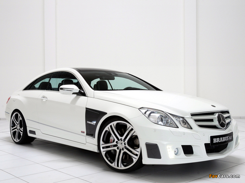 Pictures of Brabus Mercedes-Benz E-Klasse Coupe (C207) 2009 (800 x 600)