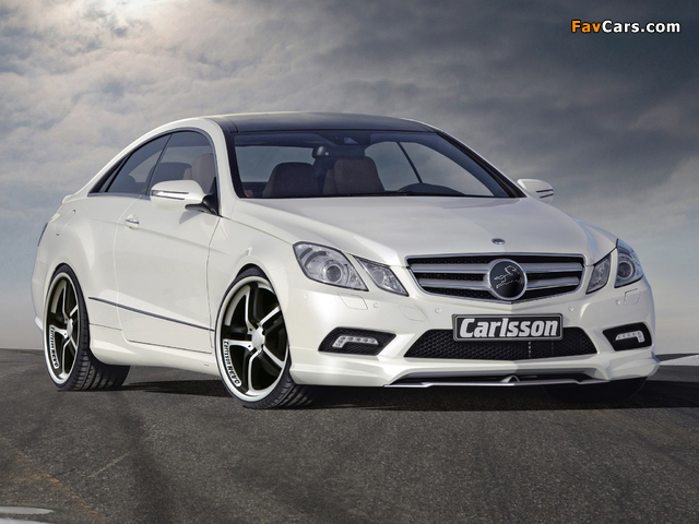 Pictures of Carlsson Mercedes-Benz E-Klasse Coupe (C207) 2009 (640 x 480)