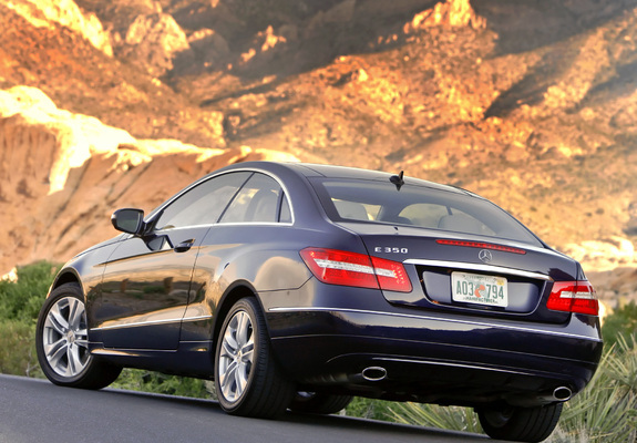 Pictures of Mercedes-Benz E 350 Coupe US-spec (C207) 2009–12