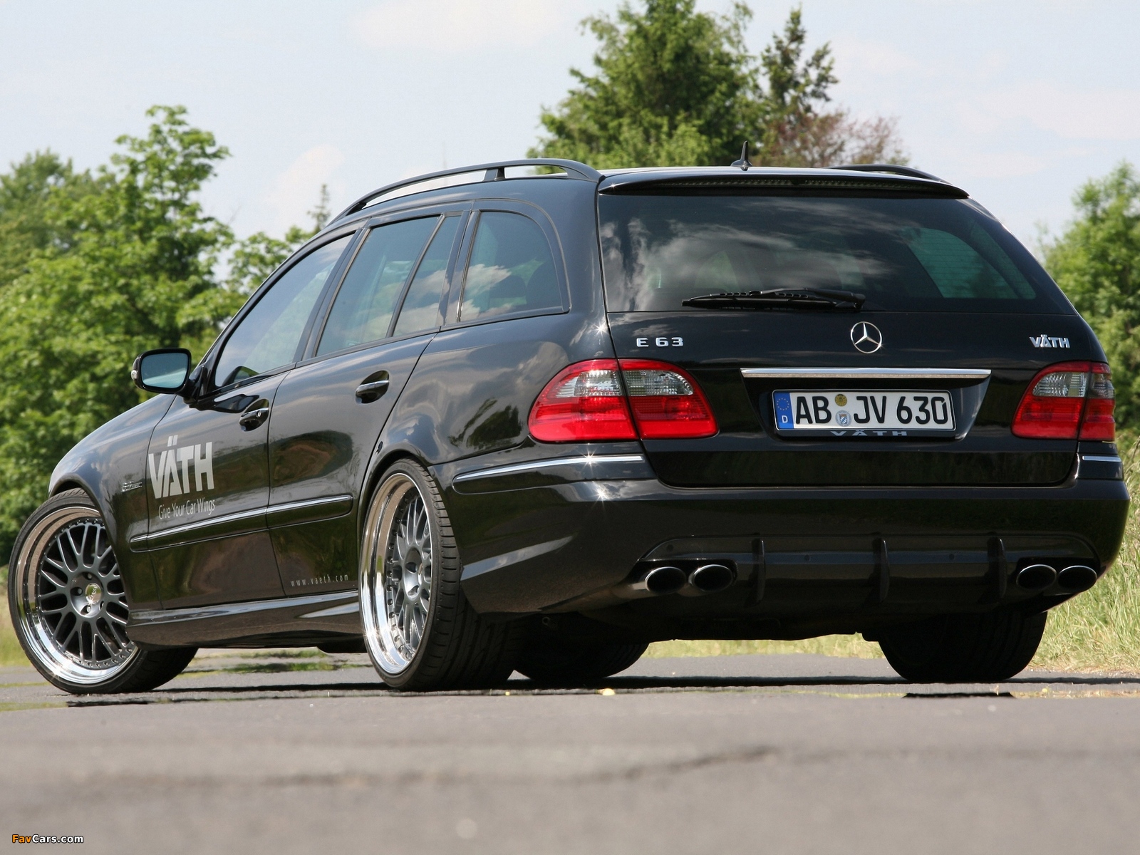 Pictures of VÄTH Mercedes-Benz E 63 AMG Estate (S211) 2009 (1600 x 1200)